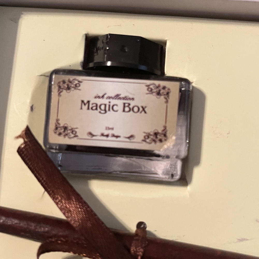 Magic Brown Ink Bottle with Decorative Label - Picture 3 of 7